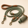Nuzlorapets™ TerraWeave Adjustable Rope Leash Set