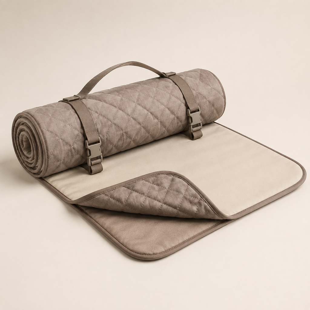 Nuzlorapets™ CocoonTrail Reversible Pet Travel Mat