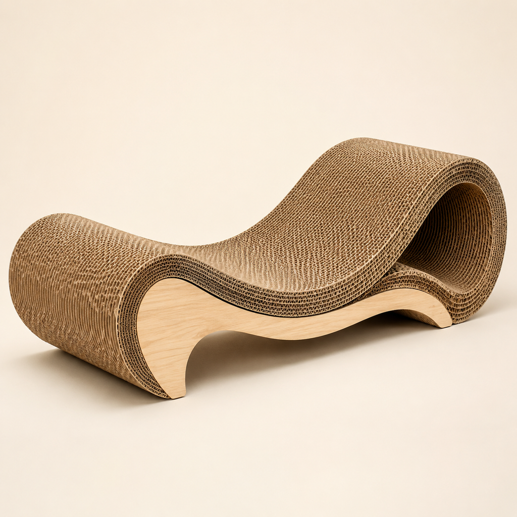 Nuzlorapets™ WillowCurve Cat Scratcher Lounge